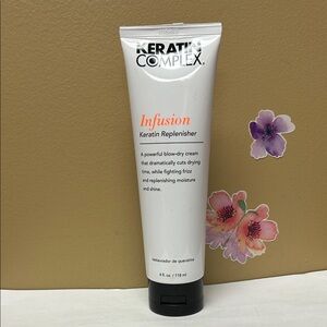 Infusion Keratin Replenisher powerful blowdry cream-4 fl oz.
